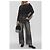 Autre Marque T-shirt nera con logo MISBHV in cotone - vista 2