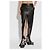 Rick Owens Falda de cuero `Sliced` - vista 3