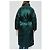 Abrigo acolchado Lacoste Runway verde satinado - vista 4