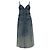 Diesel DE-MELVI-S Kleid in Blau Denim Midi
