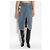 Blumarine Jupe en denim effet vintage - vue 3
