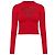 Top de punto de lana rojo Diesel M-OLINA