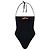Costume da bagno intero bandeau nero Dsquared2