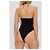 Costume da bagno intero bandeau nero Dsquared2 - vista 4