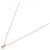 Autre Marque Collar K10 Pink Gold Diamond - vista 2