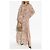 Diesel D-AZZLING-R1 Maxi Kleid Rosa Viskose - Ansicht 2