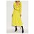 Vestido midi amarillo M-INGELINA Diesel - vista 3