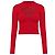 Top de punto de lana rojo M-OLINA Diesel
