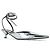 Moschino Kitten Heels mit spitzer Kappe Schwarz - Ansicht 4