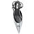 Moschino Kitten Heels mit spitzer Kappe Schwarz - Ansicht 6