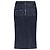 Falda midi lápiz M-MERYN Diesel azul algodón