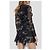 Autre Marque Top transparente de malla negro MISBHV con cuello alto - vista 4