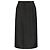 Falda Sandora Dries Van Noten negra de viscosa
