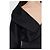 Cappotto lungo nero in lana e seta Dsquared2 - vista 5