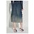 Diesel DE-MEGI-S Lyocell Midi Rock Blau - Ansicht 4