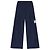 Off White navy blue wool cargo pants