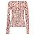 Top Gladice Isabel Marant Rojo con Estampado Floral
