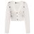 Alessandra Rich Cardigan mit Blumenmotiv
