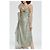 Vestido midi Diesel DE-VERA-S beige de algodón - vista 3