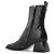 Botines de tacón de piel negra Nodaleto - vista 5