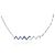 Collana Marni in ottone con pietre blu e argento - vista 3
