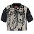 Diesel M-OLIBA-POLO Poloshirt Schwarz Baumwolle Cropped