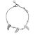 Bracciale Marni in ottone argentato con cristalli