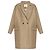 Abrigo Isabel Marant Efegozi de lana marrón beige