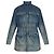 Giacca in denim blu Diesel DE-WENY in lyocell