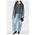 Giacca in denim blu Diesel DE-WENY in lyocell - vista 2