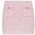 LoveShackFancy Ellianna Minirock aus rosa Tweed