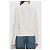 Camisola de gola alta Idra Anine Bing em lã creme - vista 3