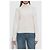 Camisola de gola alta Idra Anine Bing em lã creme - vista 4