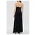 Autre Marque MISBHV Schwarzes Off-Shoulder Maxi Kleid - Ansicht 4