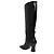 Nodaleto Stiefeletten aus schwarzem Leder - Ansicht 4