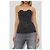 Top bustier T-ORSET Diesel nero in tweed - vista 3