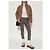 Sandali slingback Moschino in suede beige con plateau - vista 3
