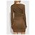 Vestido Isabel Marant Etoile Denise Marrón - vista 4