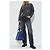 Moschino Logo Jeans Grau Baumwolle Gerade - Ansicht 2