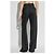 Pantalones de lana gris con raya diplomática Dsquared2 wide leg - vista 4