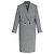 Iro Arianna grey melange wool blend coat
