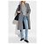 Iro Arianna grey melange wool blend coat - view 2