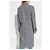 Iro Arianna grey melange wool blend coat - view 4