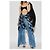 Vaqueros de pierna ancha con abertura Dsquared2 X BETTTER Azul Algodón - vista 2