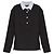 Kate Spade Poloshirt mit Logo Schwarz Baumwolle