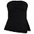 Top Lou Cult Gaia Negro de Algodón