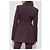 Abrigo Bacio Sportmax morado de lana - vista 4