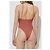 Body rosa a coste Dsquared2 con spalline e fiocco - vista 3