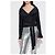 Blazer nero in lana Dsquared2 - vista 3