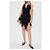 Abito nero con schiena scoperta Dsquared2 - vista 2